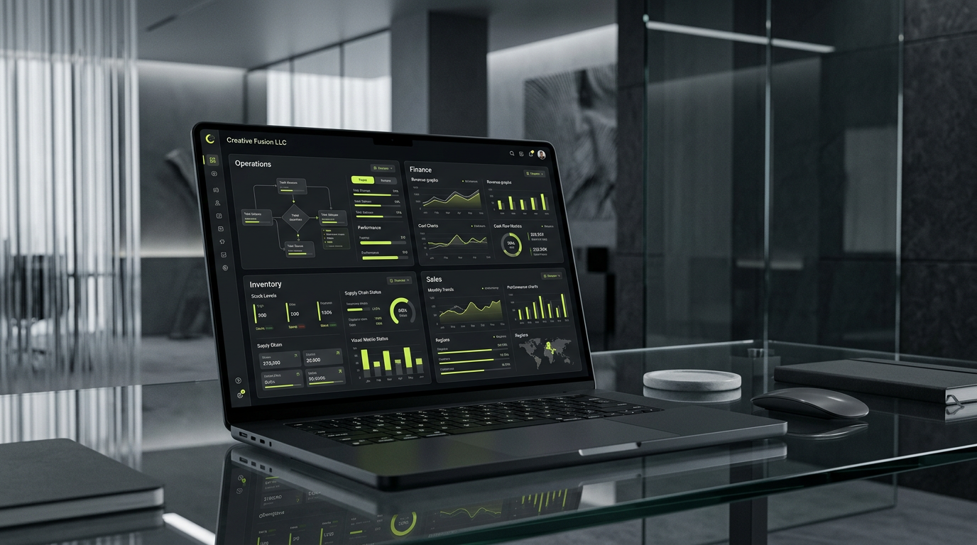Creative Fusion inventory management software visual